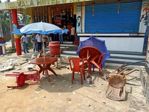 AMC Workers Vandalized Nirmala Hotel (Hapania) : Alleged Physical Attack on AMC Woman Cleaner AMC Workers Vandalized Nirmala Hotel (Hapania) : Alleged Physical Attack on AMC Woman Cleaner